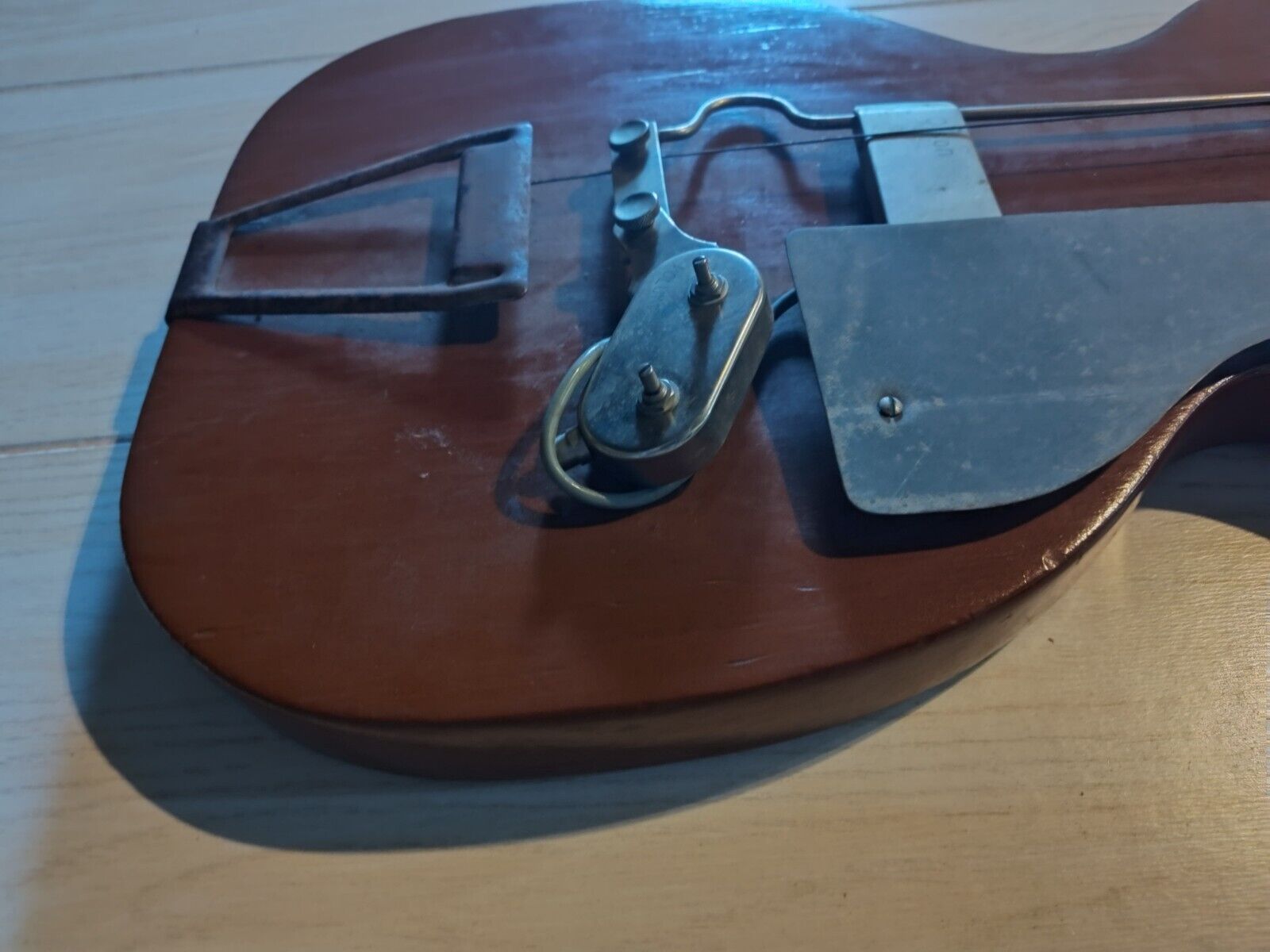 1950's Homemade Electric Guitar with Olsen Pickup