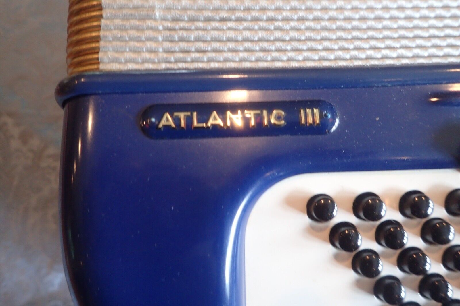 Rare Blue Hohner Atlantic III in Great Condition