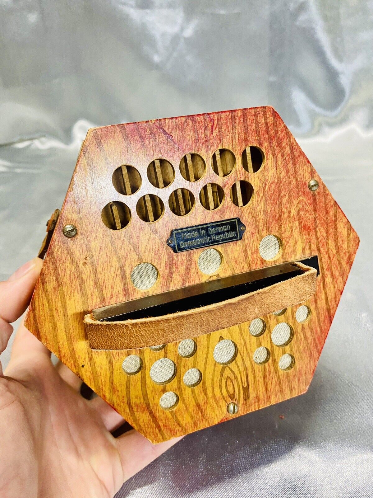 1940s SCHOLAR Button Concertina Accordian WWII Germany VIP