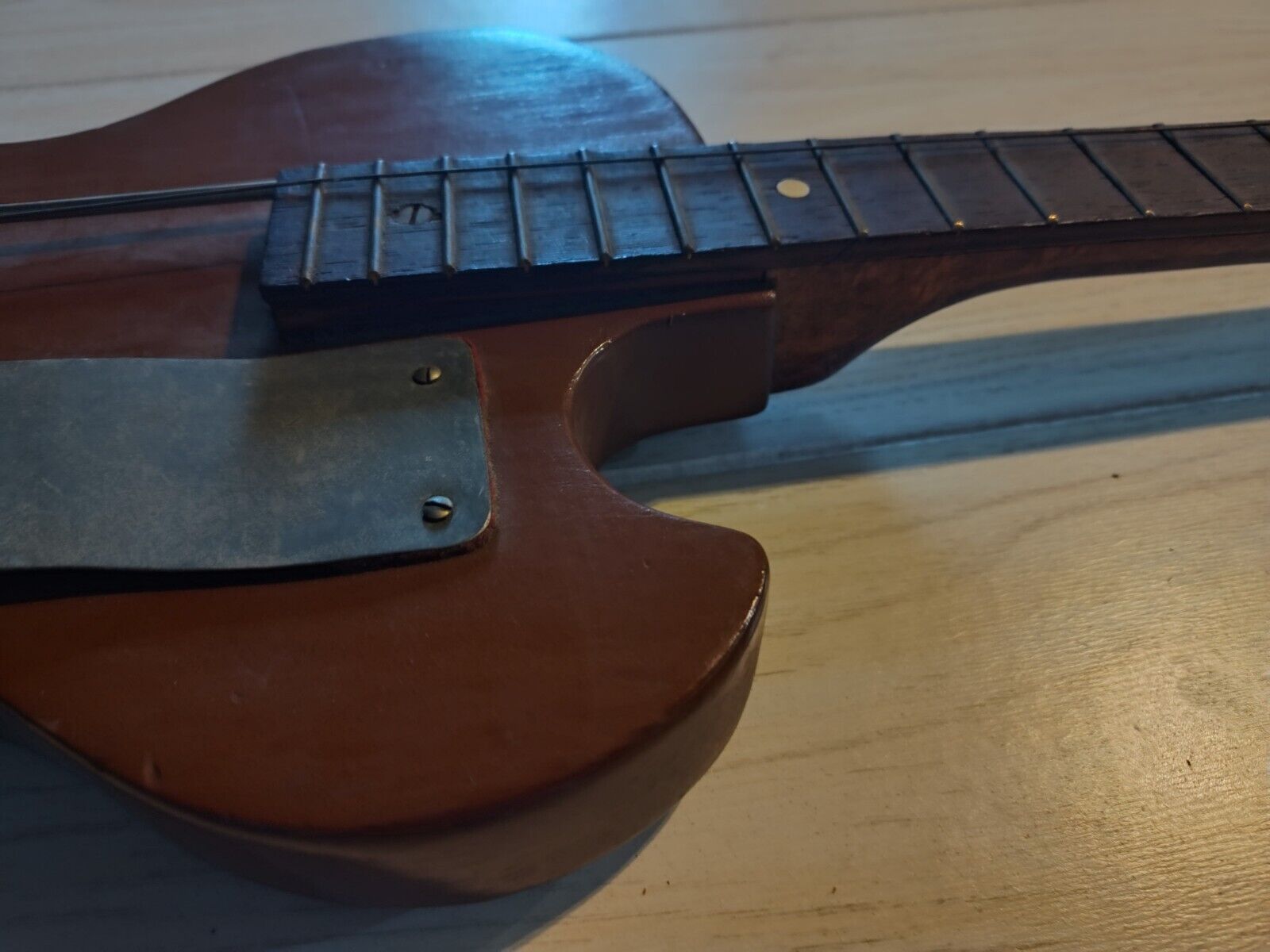 1950's Homemade Electric Guitar with Olsen Pickup