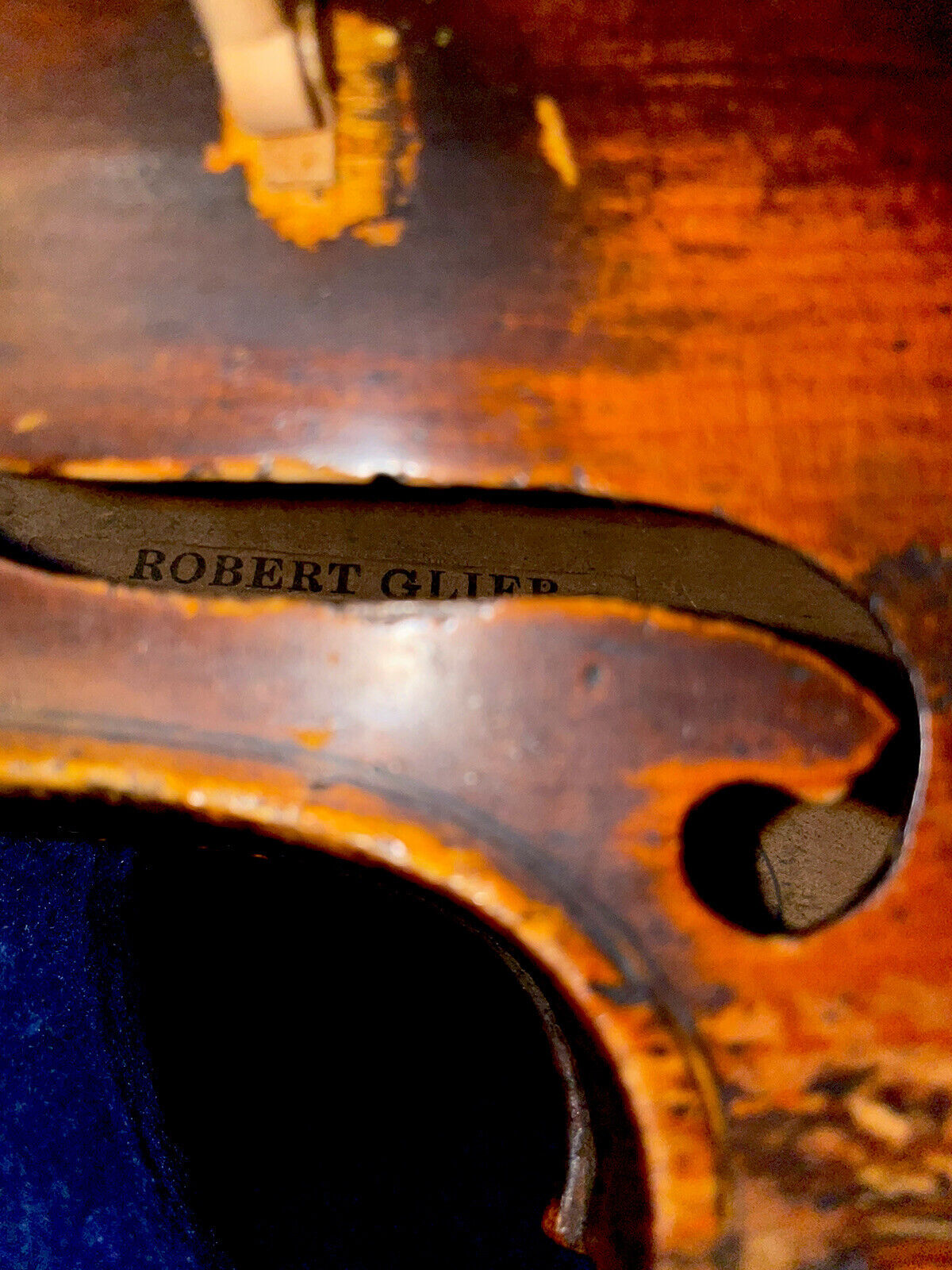 Robert Glier Antique Violin - Cincinnati, Ohio 1886