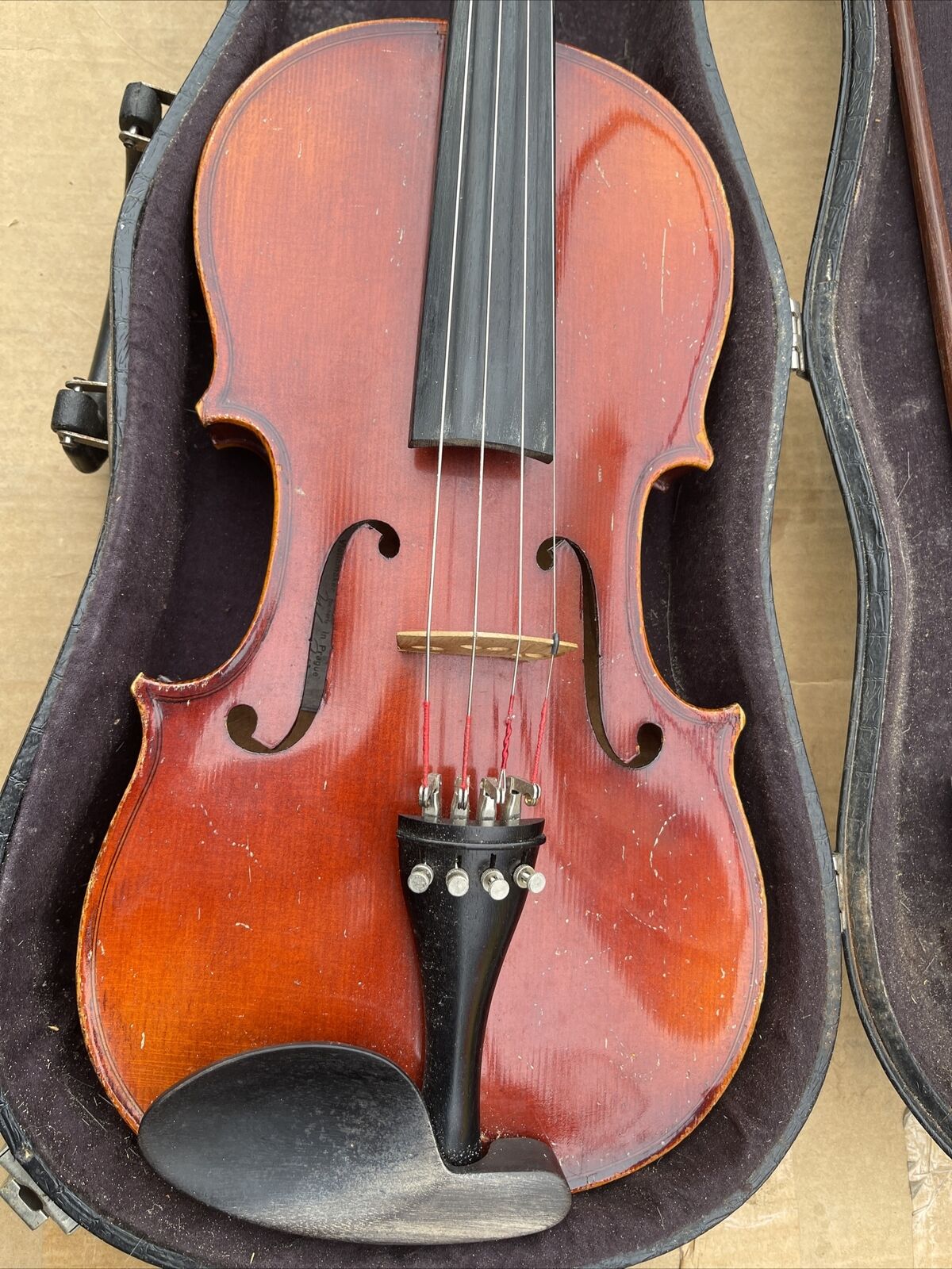 Rare John Juzek Prague Violin 4/4 VIP Collector's Item