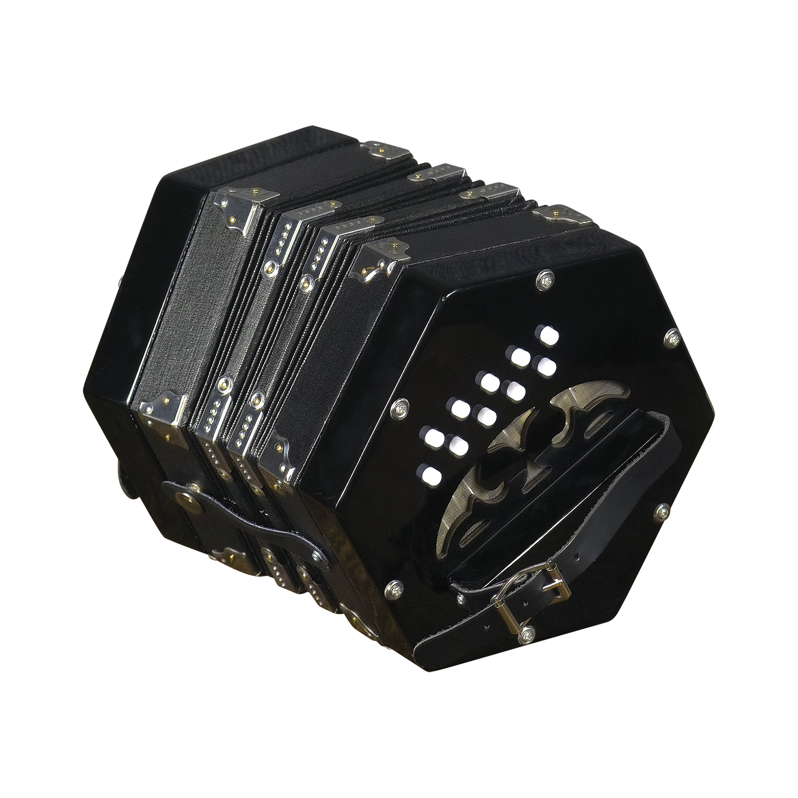 Black Saga Trinity College AP-1120A Anglo Concertina