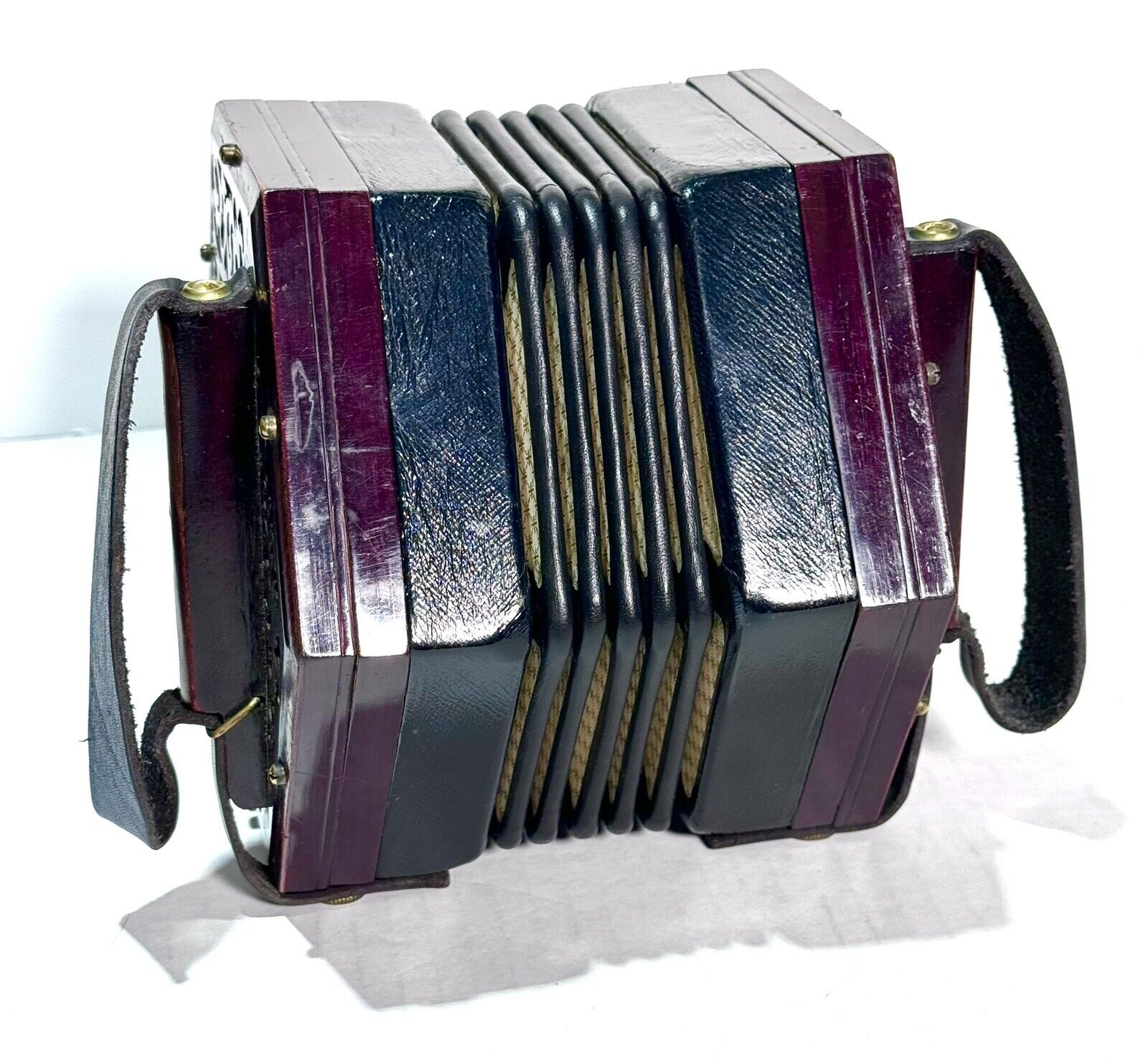 Lachenal & Co. Anglo Concertina with Case Vintage