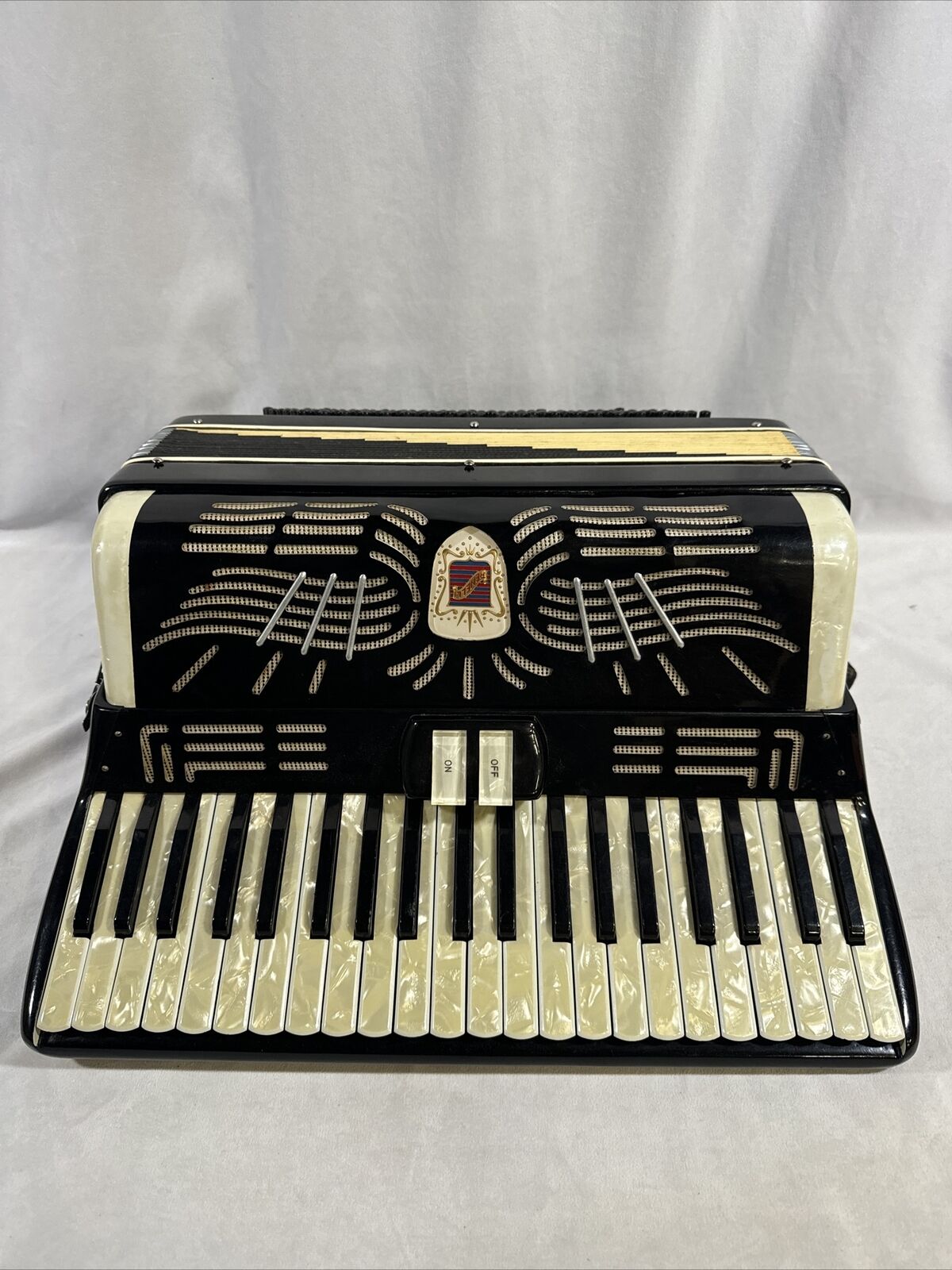 Renelli Piano Accordion Set in Protective Case