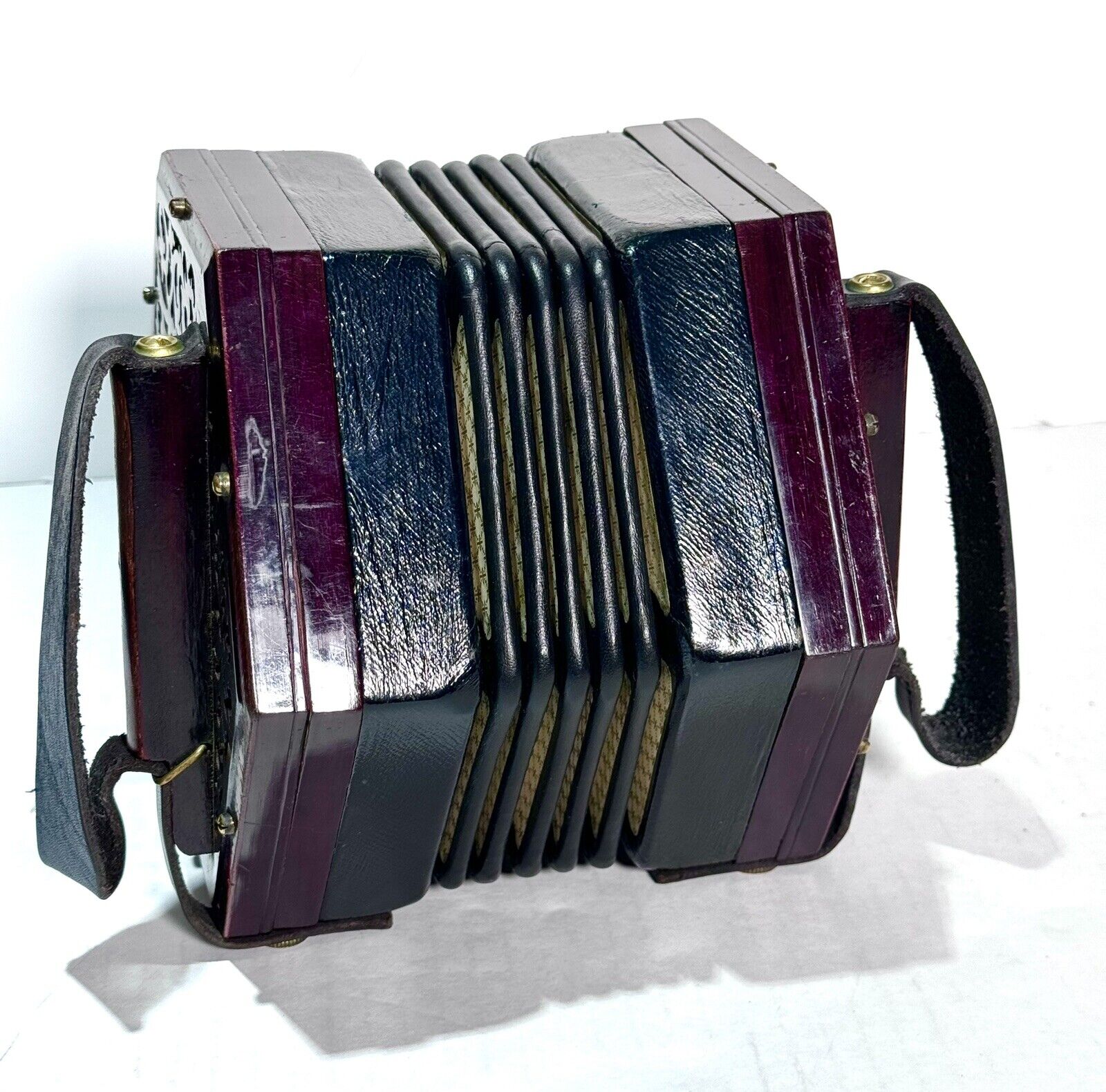 Lachenal & Co. Anglo Concertina with Case Vintage