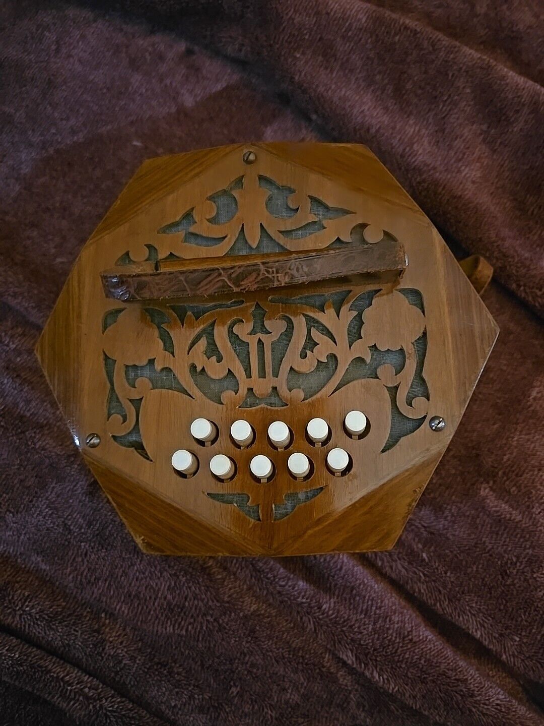 Vintage Toneking Concertina No.110 20 Button - Germany