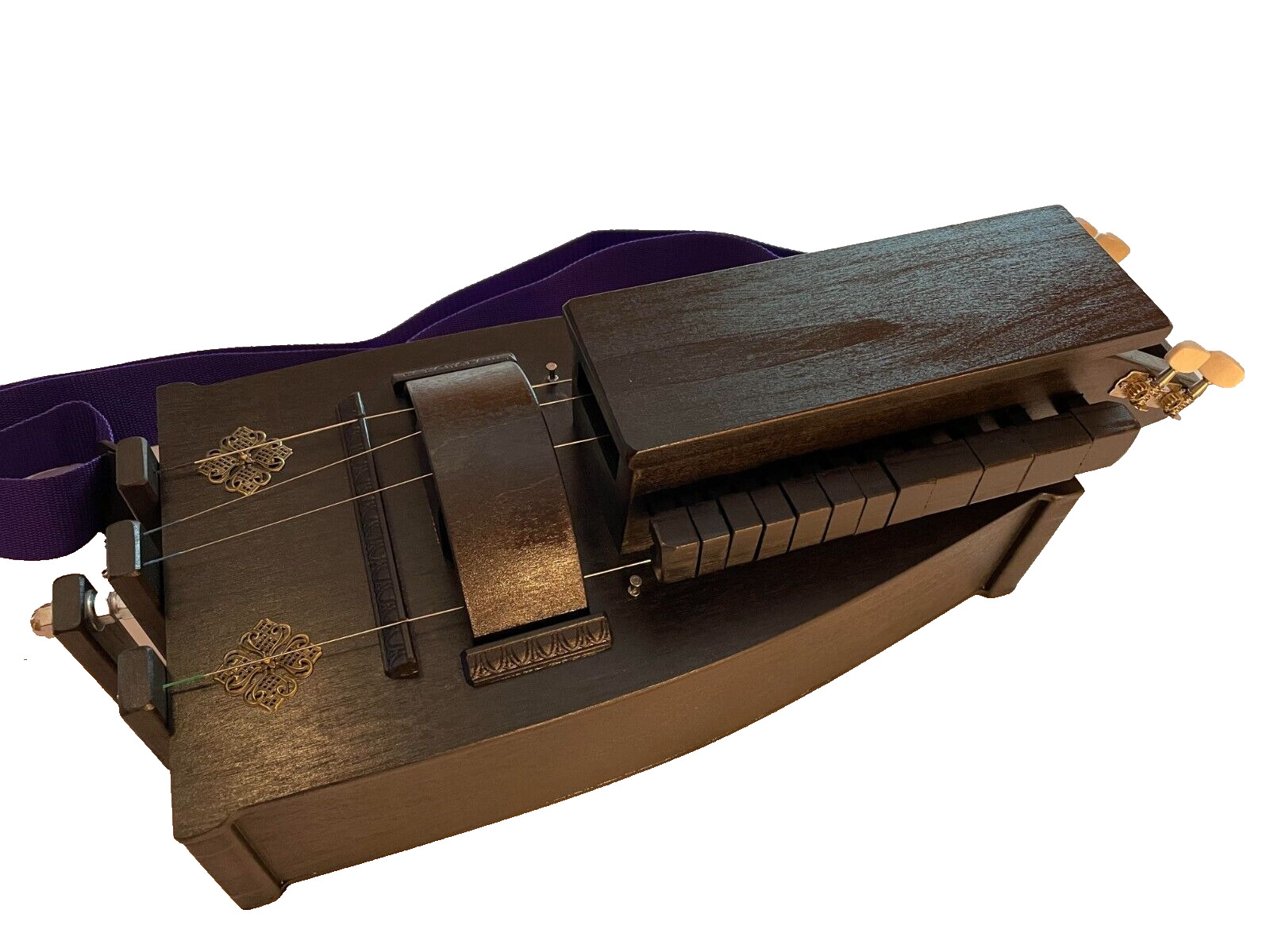 Black Hurdy Gurdy with Bonus Strings Valued at $28