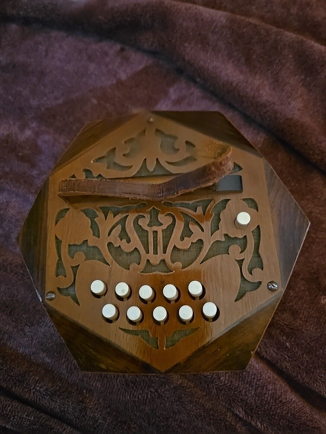 Vintage Toneking Concertina No.110 20 Button - Germany