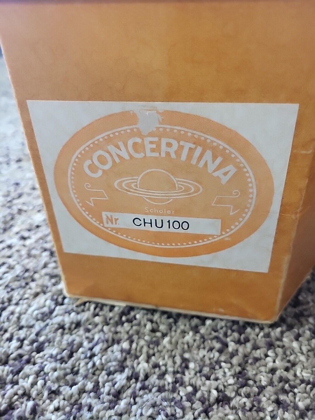 Scholer Concertina CHU100 Vintage Red Pearl - Authentic