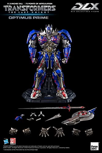 threezero Transformers: Optimus Prime Collectible Figure, Multicolor