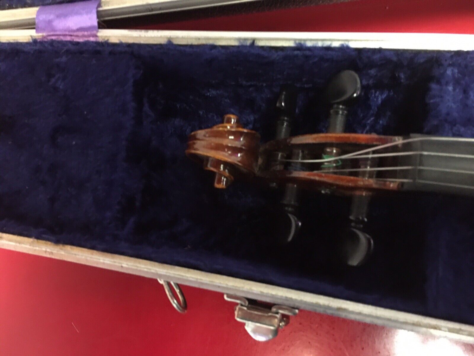 Vintage John Juzek Violin Set with Rare Tourte Bow