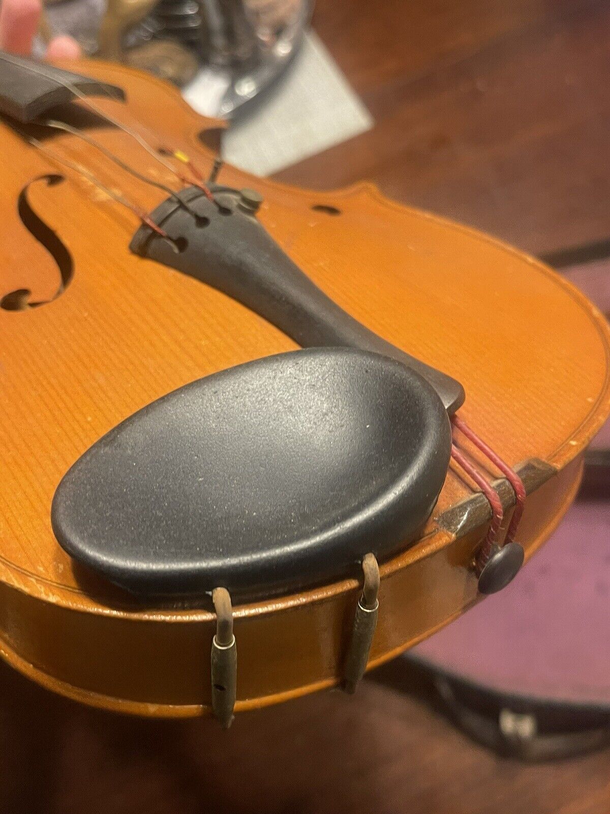 Vintage Rare Antique Violin Set with German Bow