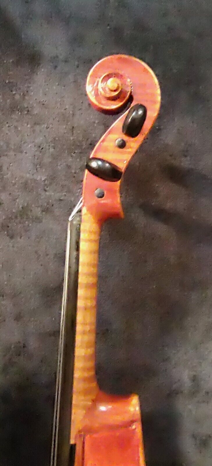 Vintage German Violin with Rare Faux Gator Skin Case