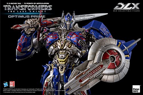 threezero Transformers: Optimus Prime Collectible Figure, Multicolor