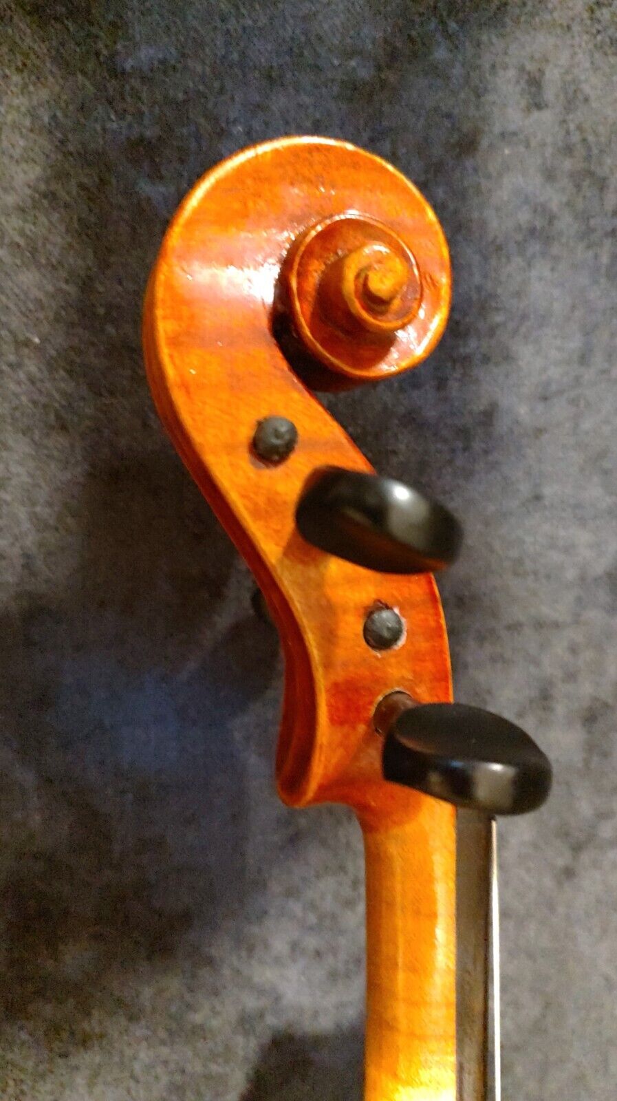 Vintage German Violin with Rare Faux Gator Skin Case