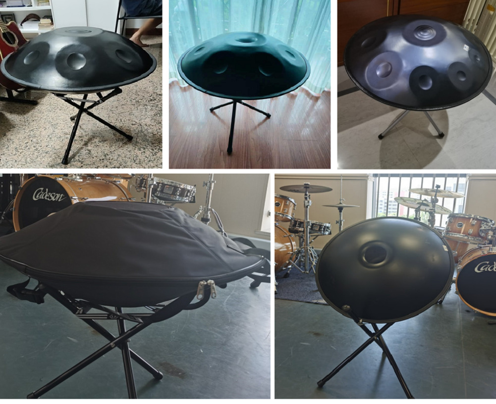 D Minor 440Hz Handpan Drum with 10 Notes