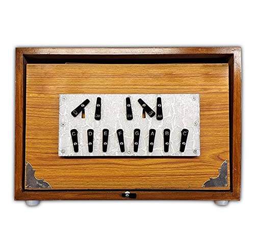 VIP Shruti Box Set, Pure Teak Wood, Natural Color