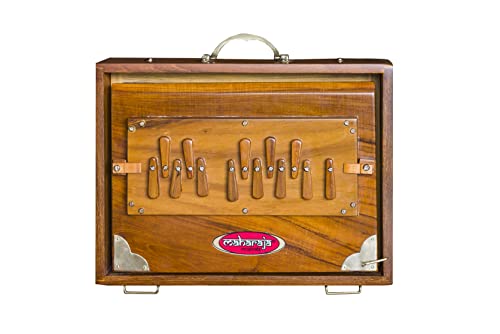 Maharaja Premium Shruti Box - Teak/Brass, Tuned 440