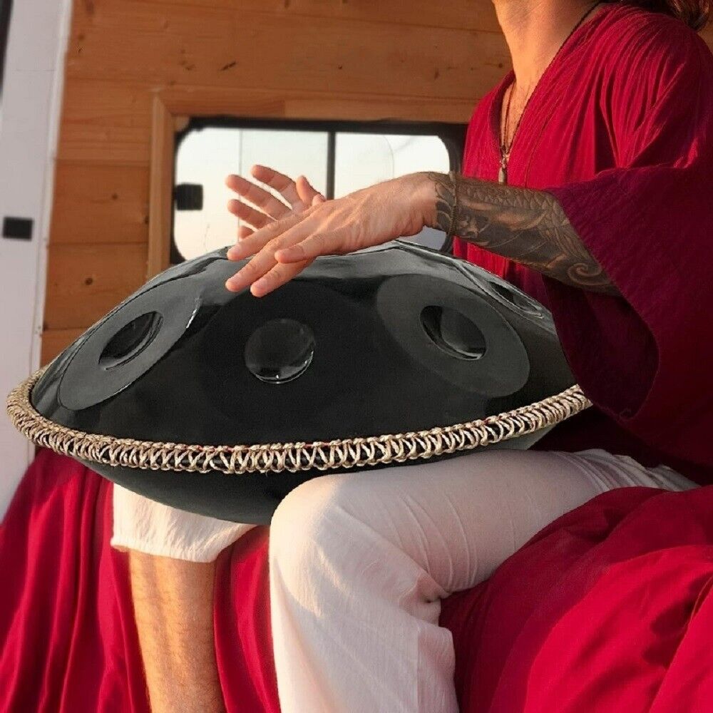 D Minor 440Hz Handpan Drum with 10 Notes