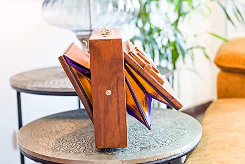 Maharaja Premium Shruti Box - Teak/Brass, Tuned 440