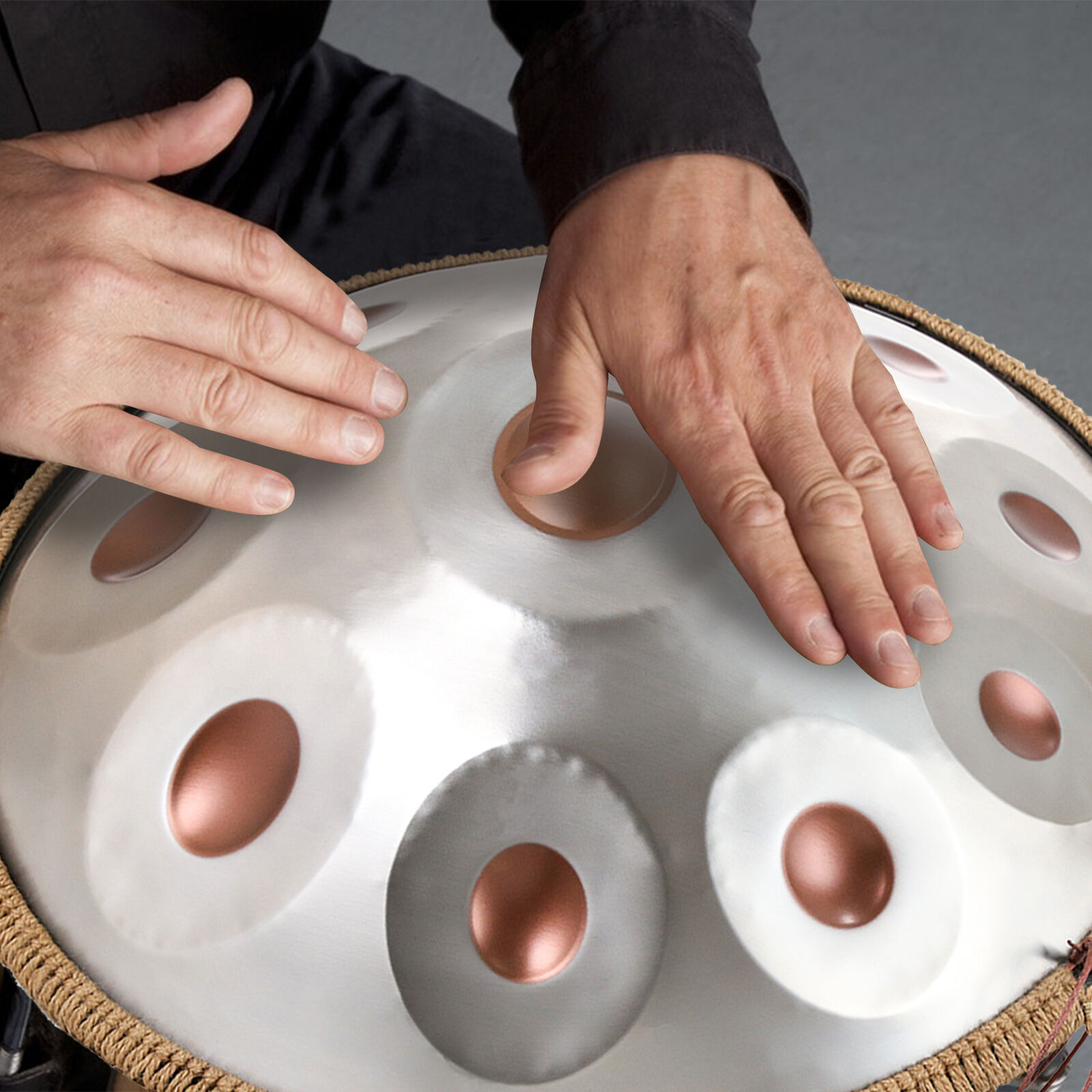 22" D Minor Handpan Drum for Meditation