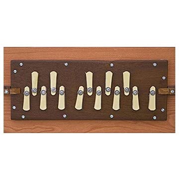 VIP Shruti Box Set, Pure Teak Wood, Natural Color