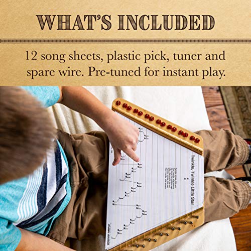 VIP Music Maker Lap Harp & Sheet Music