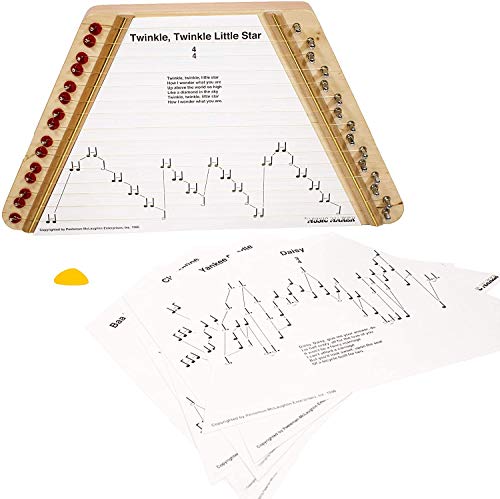 VIP Music Maker Lap Harp & Sheet Music
