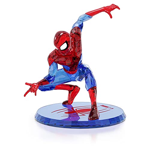 Swarovski Marvel Spider-Man Figurine: Red & Blue Crystal