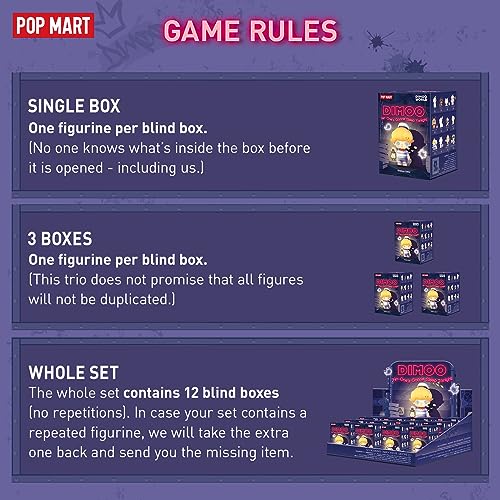 POP MART DIMOO No One's Sleep Tonight Figures