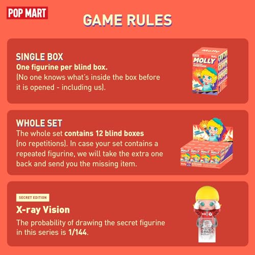 POP MART Molly Superpower Series Blind Box Figures