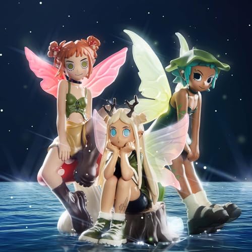 POP MART Peach Riot Punk Fairy Series Figures Set