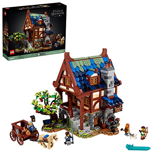LEGO Medieval Blacksmith 21325 Building Set for Adults