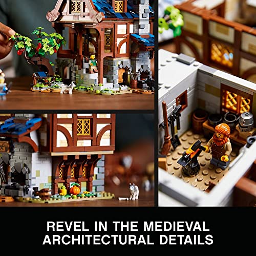 LEGO Medieval Blacksmith 21325 Building Set for Adults