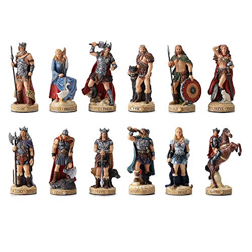 Veronese 3.5" Nordic Gods Viking Polyresin Sculpture
