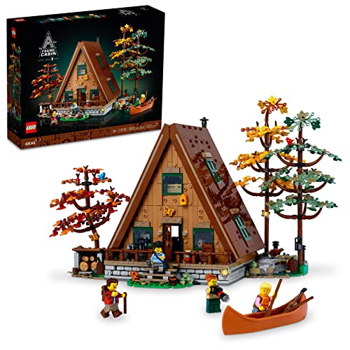 LEGO Ideas A-Frame Cabin 21338 Collectible Display
