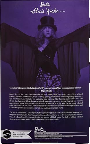 Stevie Nicks Barbie Music Series Doll Collectible
