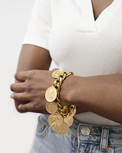 Ben-Amun "Moroccan Coins" Luxury Bracelet for Women