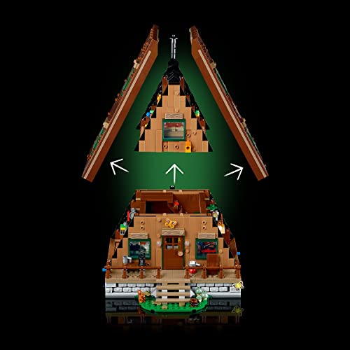 LEGO Ideas A-Frame Cabin 21338 Collectible Display
