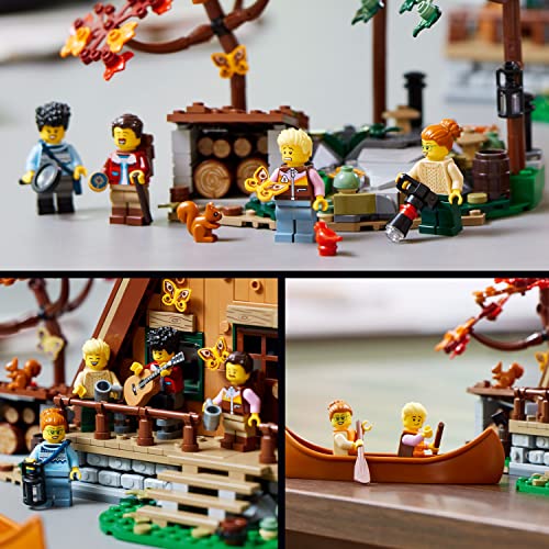 LEGO Ideas A-Frame Cabin 21338 Collectible Display