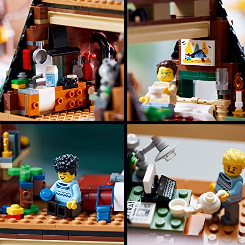 LEGO Ideas A-Frame Cabin 21338 Collectible Display