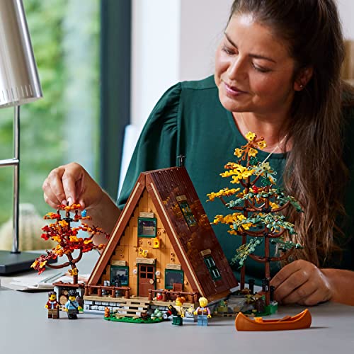 LEGO Ideas A-Frame Cabin 21338 Collectible Display