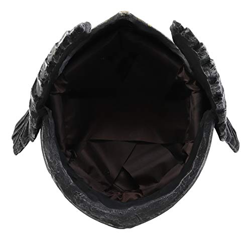 Norse Viking Valkyrie Angel Helmet Decor Sculpture 13.25