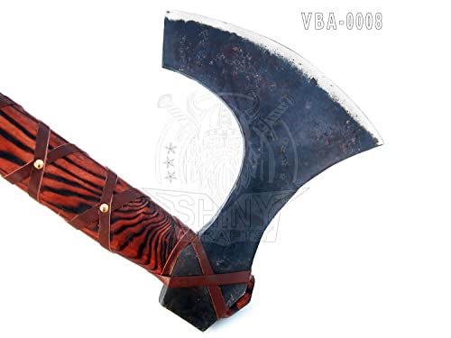 Handmade Viking Two-Handed Berserker Axe with Sheath