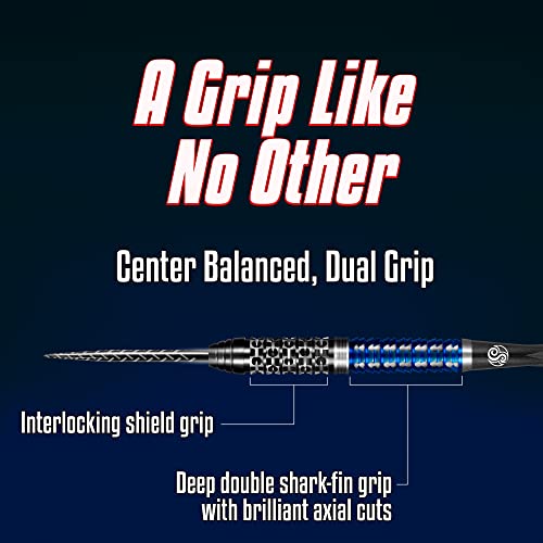 Viking Raven Steel Tip Darts, 90% Tungsten, Handcrafted