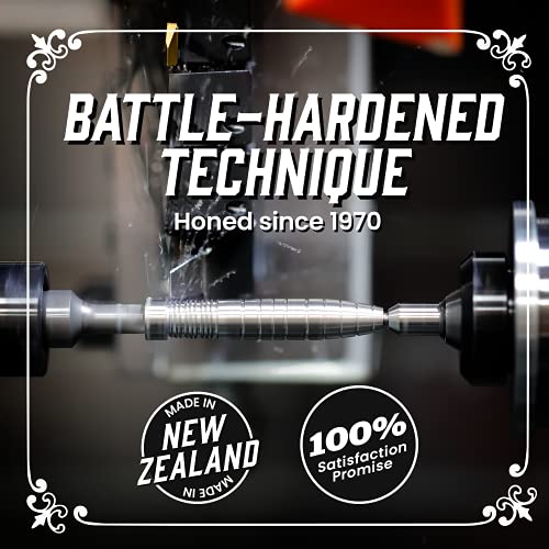 Viking Raven Steel Tip Darts, 90% Tungsten, Handcrafted