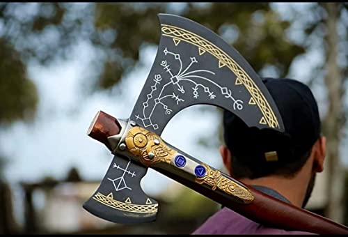 Kratos Axe, Leviathan Axe, Viking Cosplay Weapon Replica