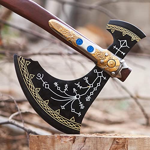 Kratos Axe, Leviathan Axe, Viking Cosplay Weapon Replica