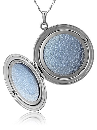 Embossed Antique Finish Locket Necklace - 20